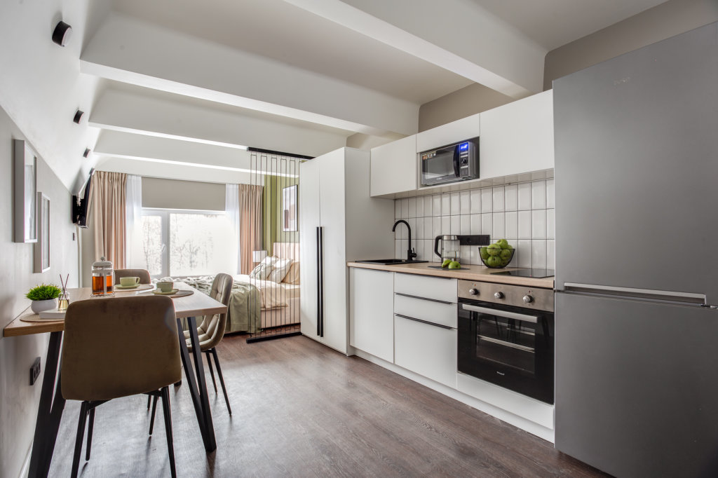 Doppel Suite mit Stadtblick Kvartira-Studiya Apartments