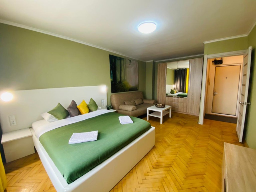 Apartment 1 Schlafzimmer mit Balkon Apartment Hanaka Lenskaya 8k1