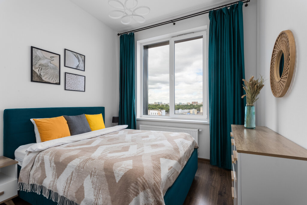 Komfort Apartment 2 Schlafzimmer mit Balkon und mit Blick Moderna Flat Status Flat