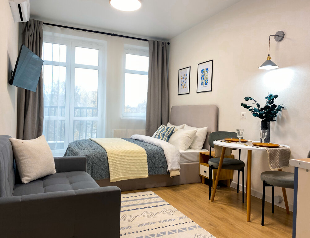 Appartamento 1 camera da letto con balcone Studiya Apart-Comfort V ZhK Serdtse Yaroslavlya Apartments