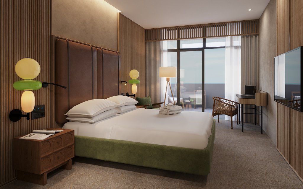 Présidentielle quadruple suite avec balcon et Vue mer Fyunf Luxury Resort & Spa Anapa Miracleon Hotel