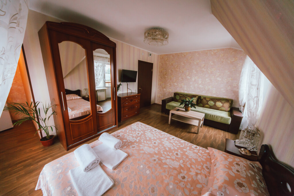 Doppel Junior-Suite 1 Schlafzimmer mit Balkon AnRi Hotel