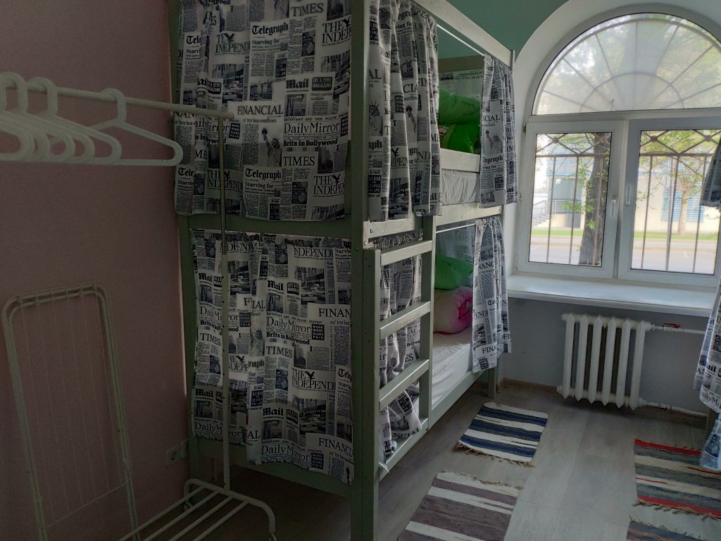 Кровать в общем номере (мужской номер) Хостелы Рус-Ленинская Слобода