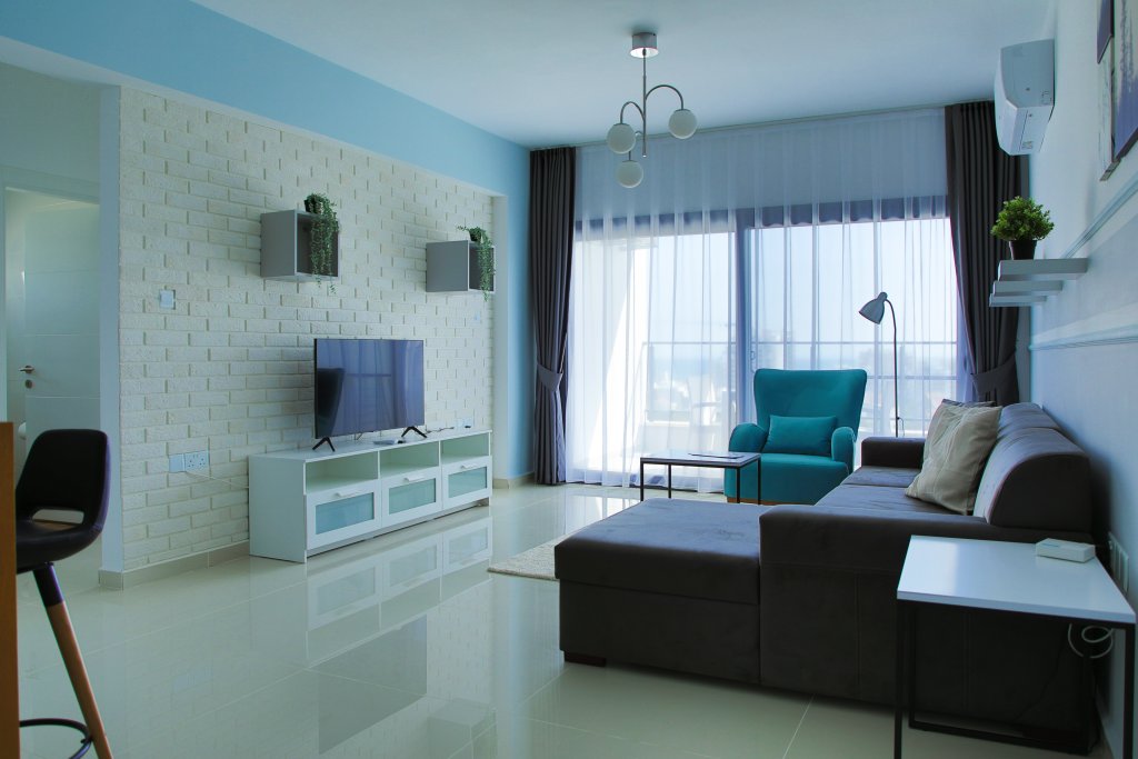 Номер Deluxe с 2 комнатами с балконом и с видом на море Апарт-Отель Caesar Resort & SPA