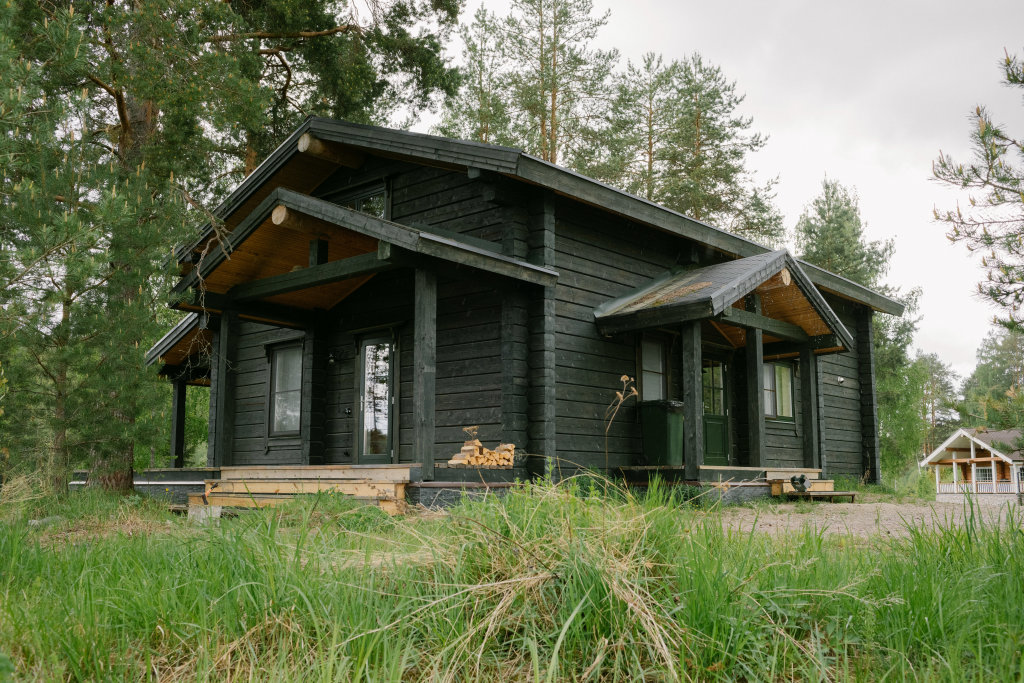 Superior Chalet mit Blick Forrest Lodge Karelia