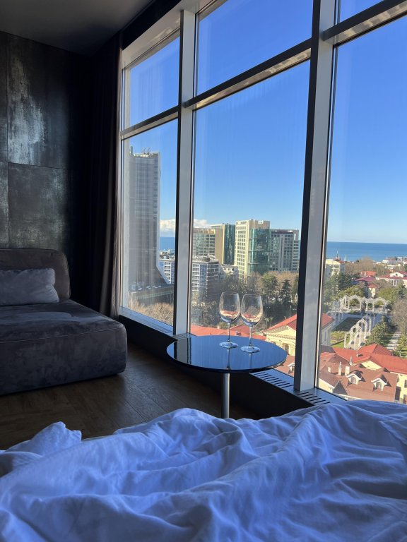 Апартаменты Deluxe с красивым видом из окна Апартаменты Panorama Room Sochi