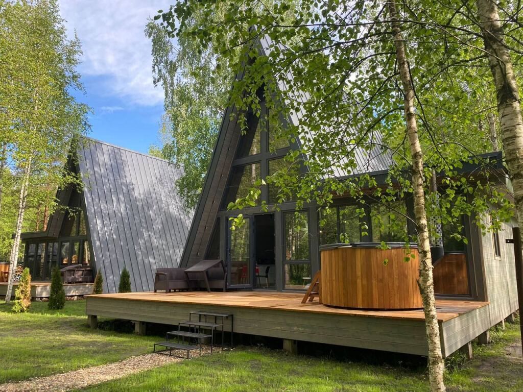 Cabaña Les Holidays A-Frame 7 Recreation Center