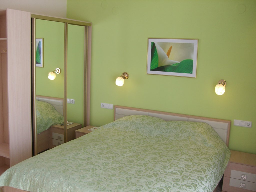 Standard Double room with balcony and with view Mini-hotel Amelia