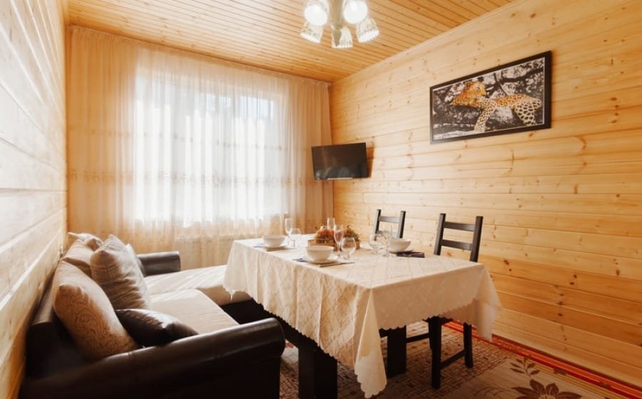 Cottage avec balcon et Avec vue HappyHouse-Polyana