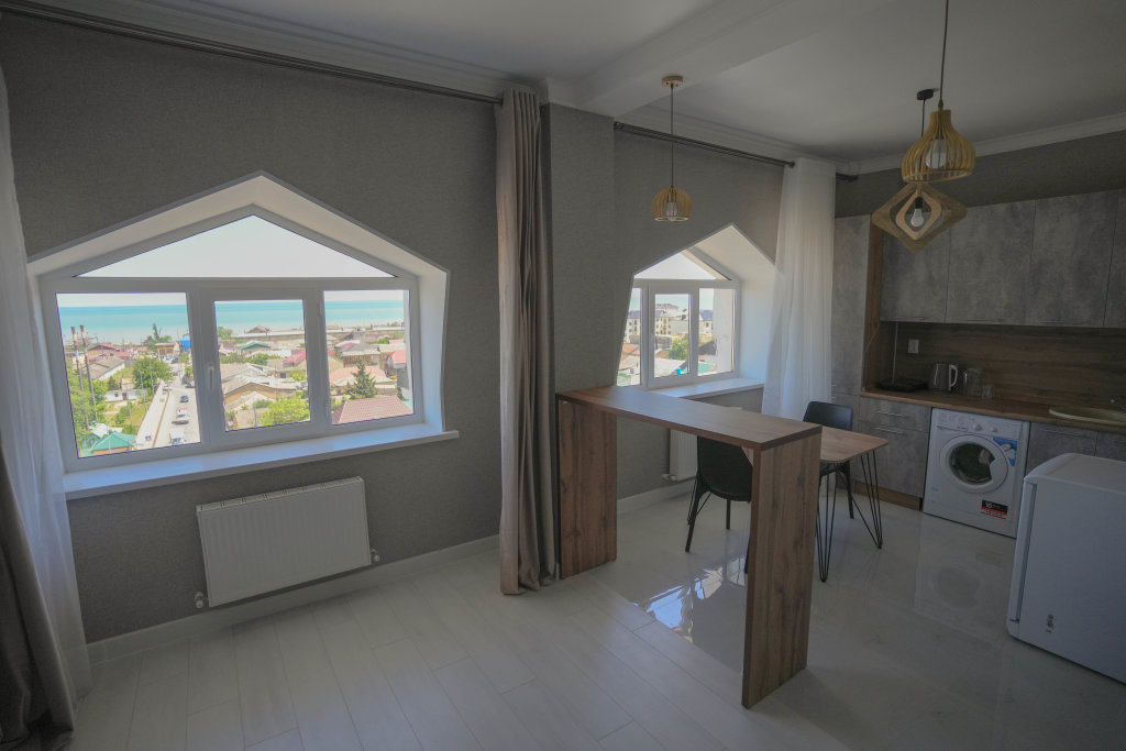 Klassisch Doppel Apartment 2 Schlafzimmer mit Balkon und mit Blick Vysota Apart-Hotel