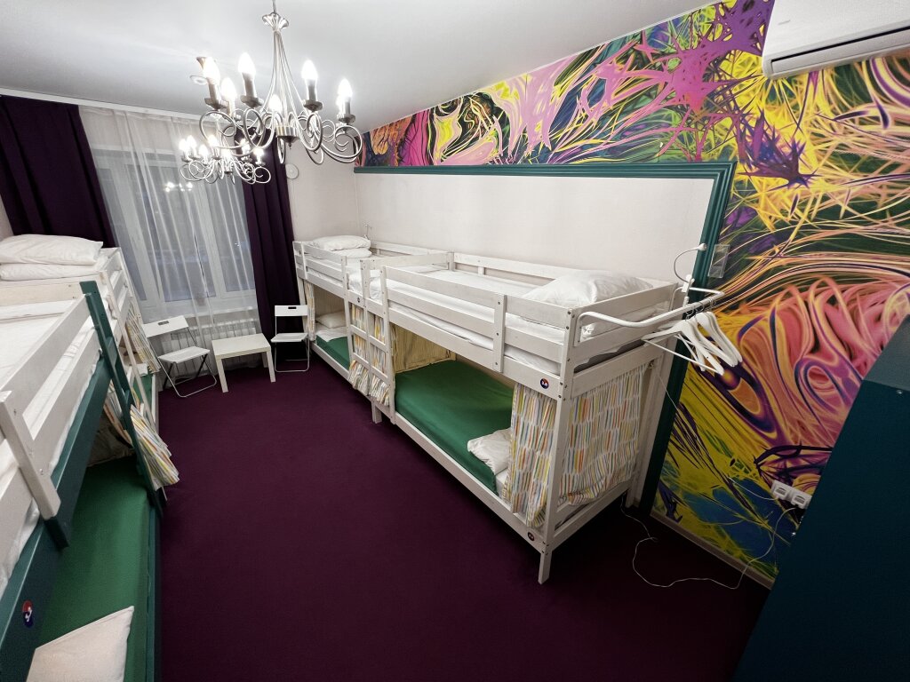 Кровать в общем номере Хостел HD Hostel Ижевск
