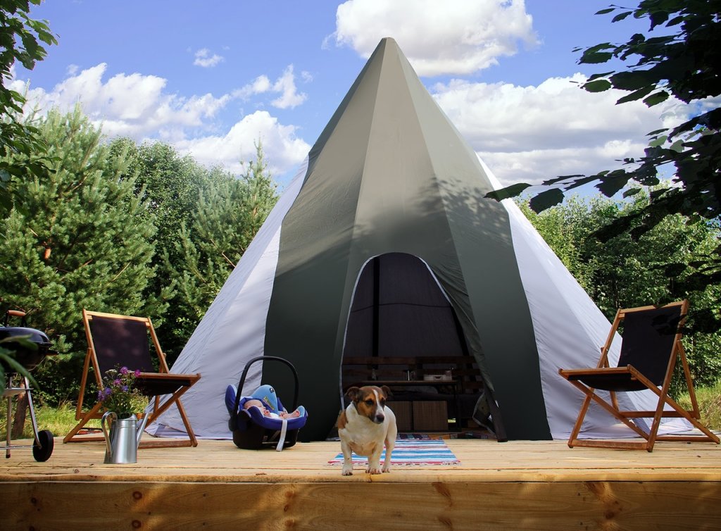 Tenda con vista Hoki Camp Camping