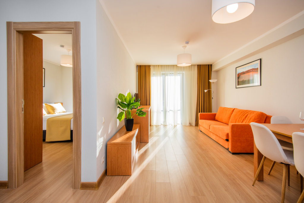 Appartamento doppio 1 camera da letto con balcone e con vista Orbi Palace Hotel Official