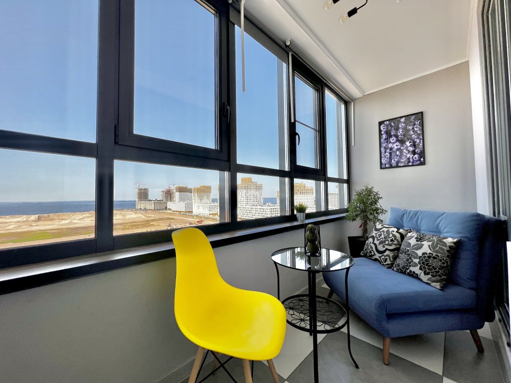 Appartement 1 chambre avec balcon et Avec vue Morskoy Fasad Apartments
