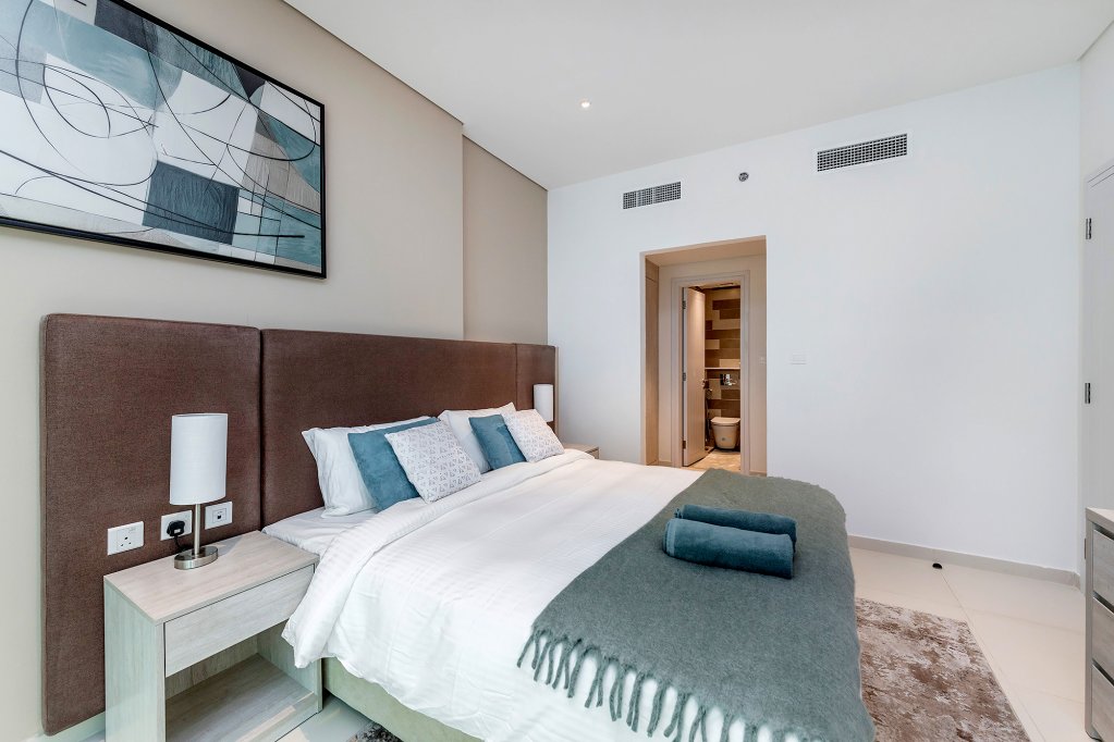 Appartamento Superior con balcone e vista litorale New 1-bedroom On Palm Jumeirah Apartments