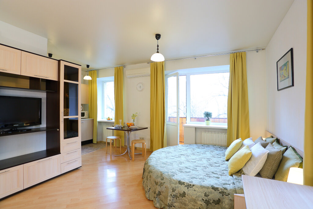 Estudio 1 dormitorio con balcón Flat-all Plekhanovskaya Apartments