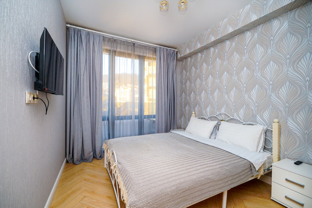 Apartment 2 Schlafzimmer mit Balkon und mit Blick Krymskiy Mamayka Apartments