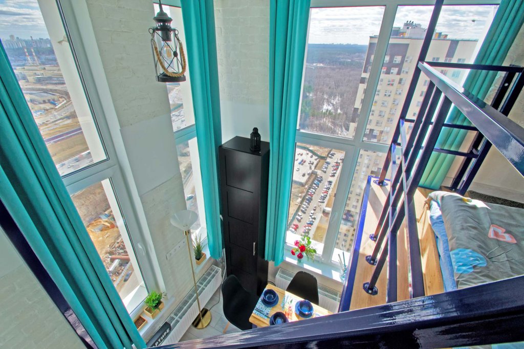 Junior Suite with panoramic view Panoramnye V Zhk Sputnik Apartments