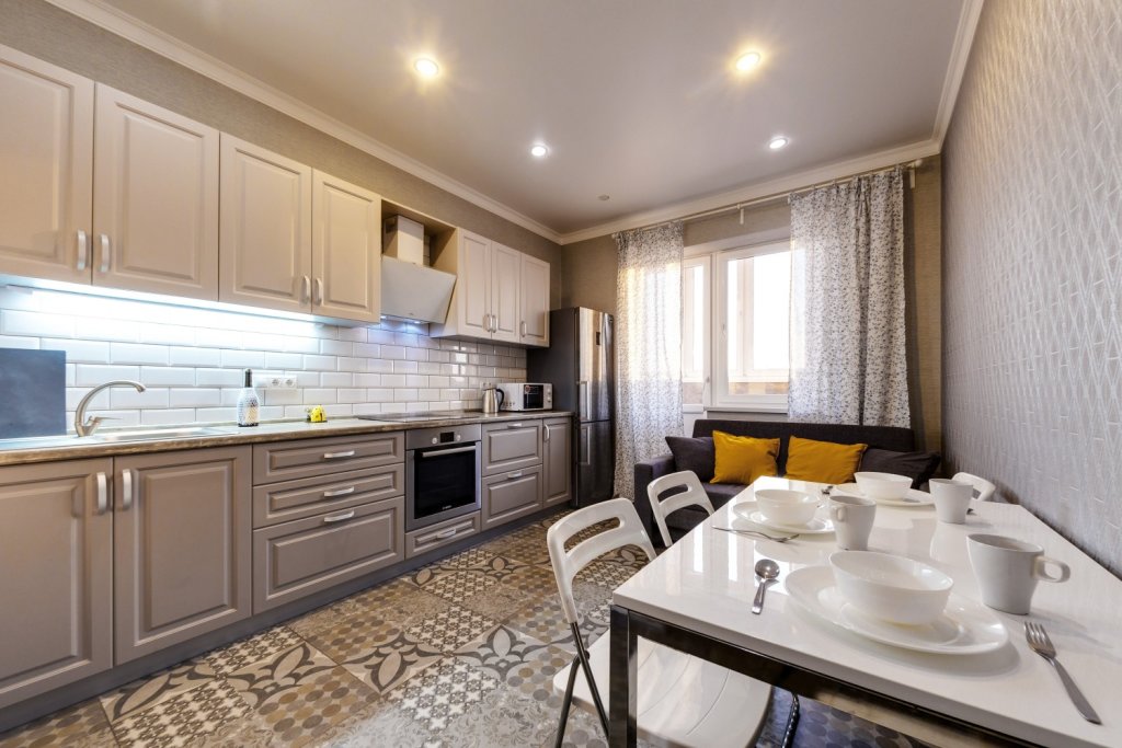 Premium appartement avec balcon et Avec vue Krasnodar Gallary Apartments wih view