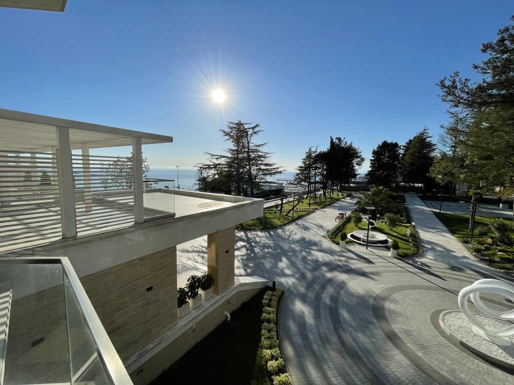 Двухместная Апартаменты-студио с балконом и с видом на море Лучезарный Резорт