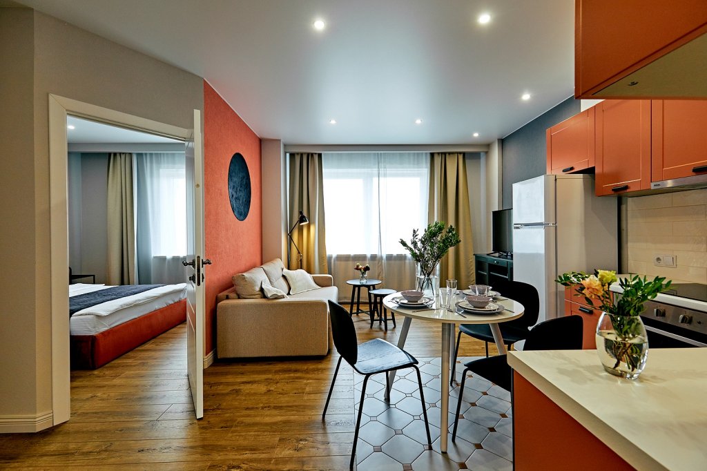Apartamento Superior 2 dormitorios con balcón y con vista a la ciudad Minsk2go Apartments