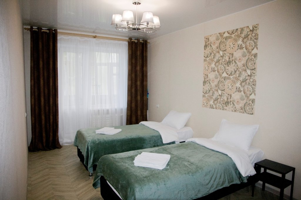 Apartamento 2 dormitorios con balcón y con vista U DK Metallurgov. Barbaris Apartments