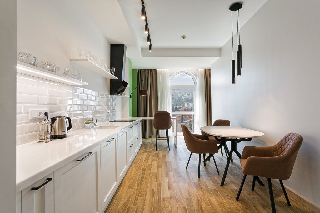 Supérieure appartement avec balcon V Dome Kompozitora Flat