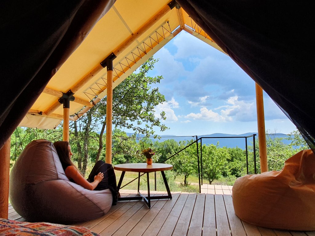 Habitación doble Estándar con vista Solnechnosele Glamping