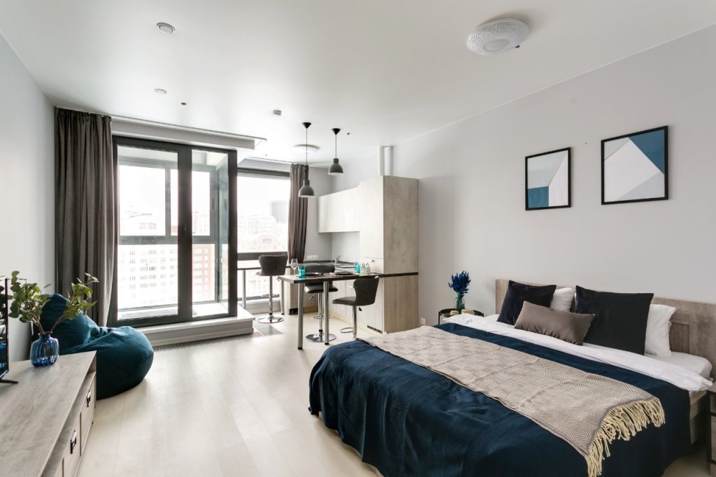 Executive Doppel Zimmer mit Balkon und mit Blick Alis na Khodynskom 20A Apartment