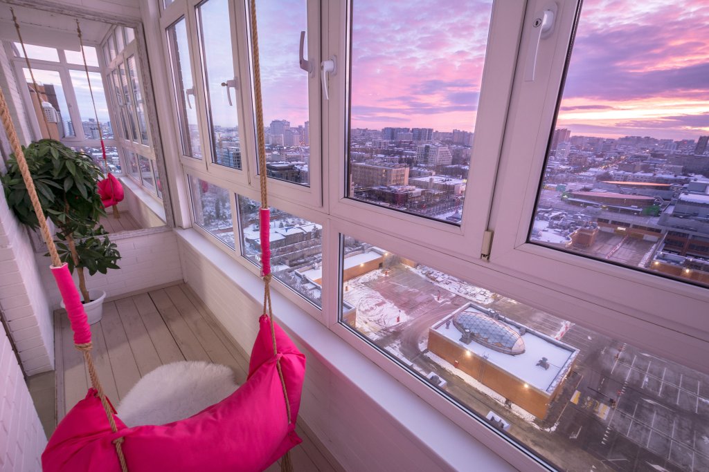Апартаменты с балконом и с красивым видом из окна Apart hotel Gallery Krasnodar by Roomers