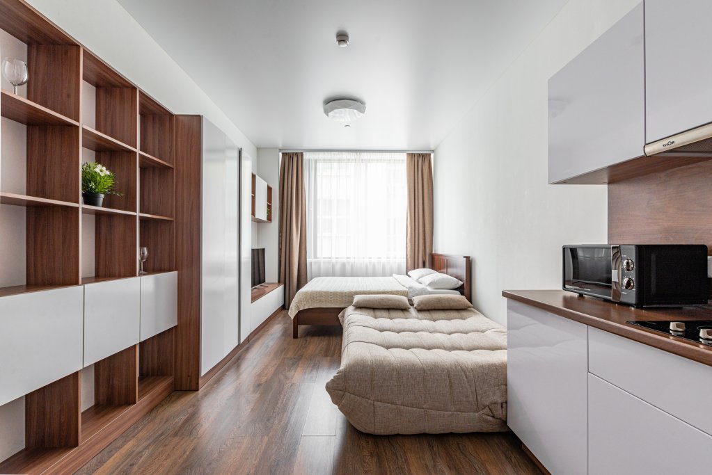 Confort quadruple chambre 02. Radius Na Malysheva 42a Apartment