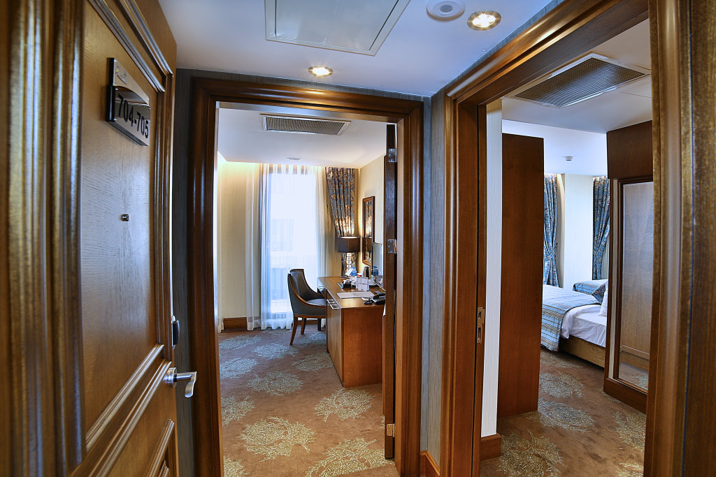 Famille suite 2 chambres Vue sur la ville Adelmar Hotel Istanbul Sisli