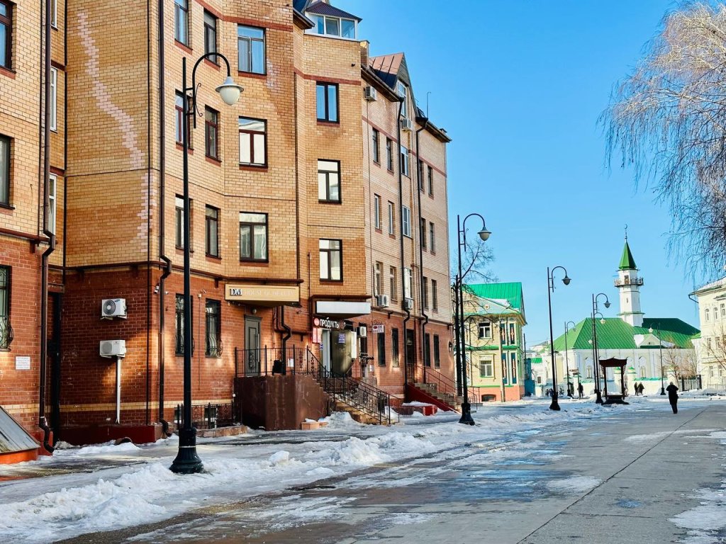 Апартаменты Happy Tatar Leto Студия в Историческом Центре Казани в Казань,  Татарстан. Забронировать Апартаменты Happy Tatar Leto Студия в Историческом  Центре Казани, улица Каюма Насыри, д. 28