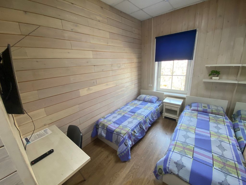 Standard Doppel Zimmer mit Blick auf den Innenhof Siberia Hostel