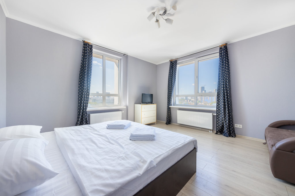 Apartment 1 Schlafzimmer mit Blick Na 15 Etazhe Naprotiv Moskva Siti Apartments