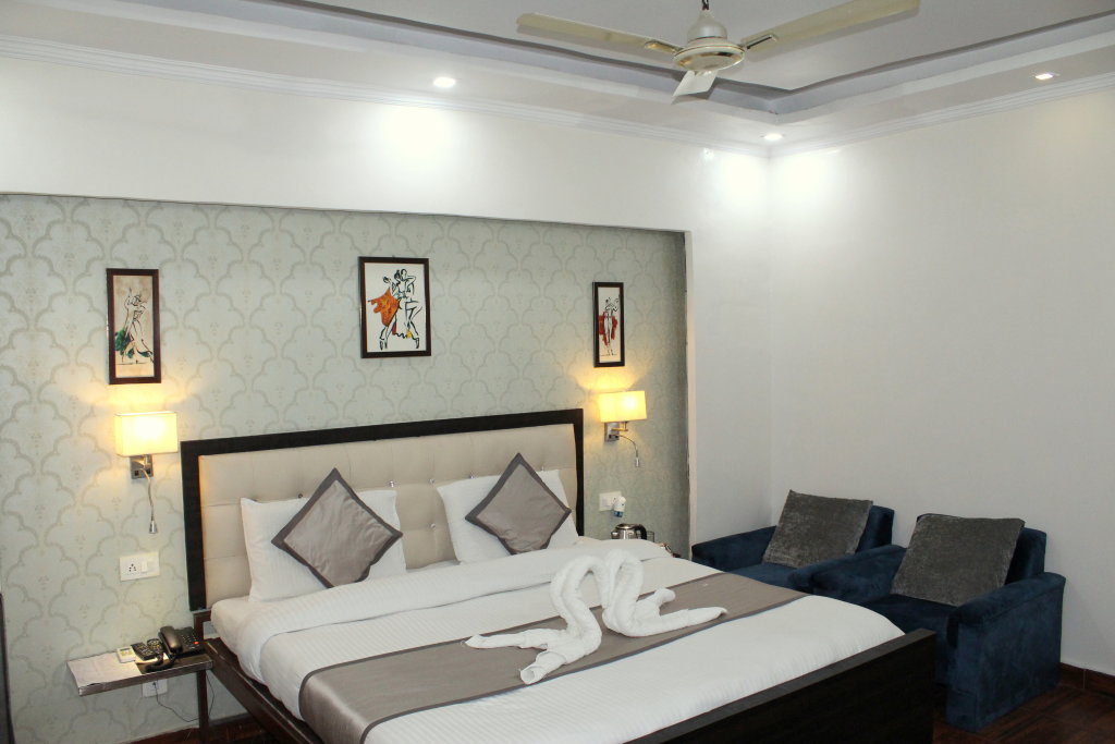 Premium Doppel Zimmer mit Blick Krishna Residency - A Boutique Hotel