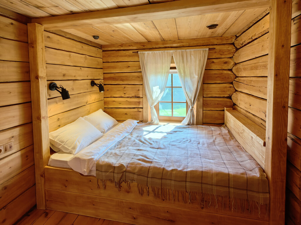 Suite 2 dormitorios con vista al lago Gostevoy Dom Zhemchuzhina Zaonezhyya
