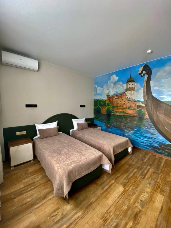 Camera doppia Vyborg Premium con vista sul cortile butik 19 Istoriy Hotel