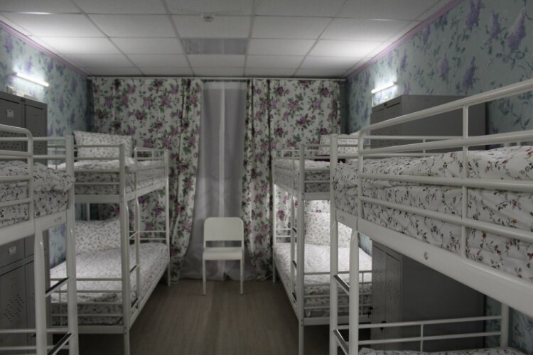 Кровать в общем номере (мужской номер) Хостел Ника-сити