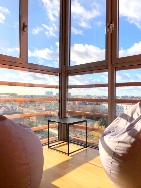 Apartamento con balcón y con vista Parkgarten Luxe Apartments