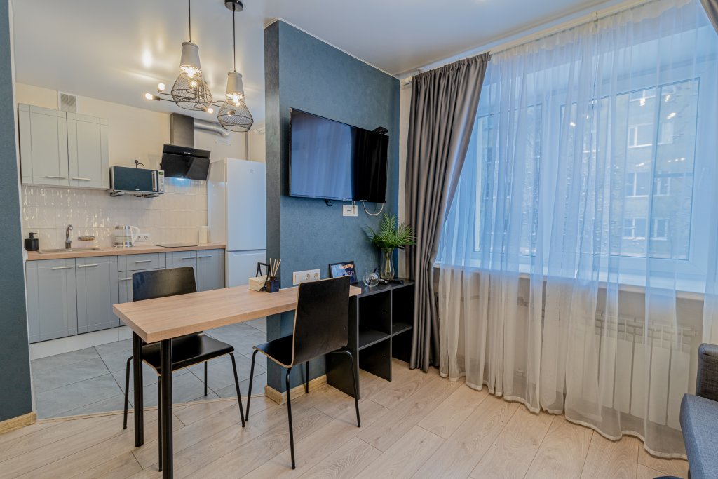 Apartamento doble Premium con vista a la ciudad Arctic studio_ grey Apart-hotel