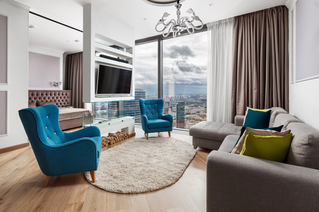 Deluxe double chambre Avec vue New Level City Apartments