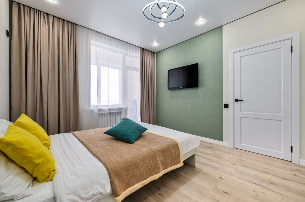 Appartamento doppio 1 camera da letto con balcone e con vista Zhk Angeletere Apartments