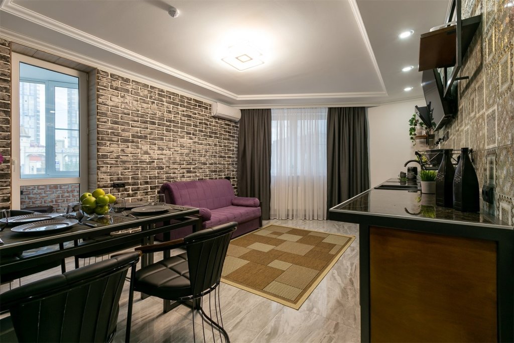 Habitación familiar Estándar 2 dormitorios con balcón Kuznechniy 1 Apart-Hotel