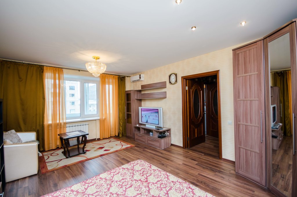 Apartment with balcony and with view Prekrasnaya Kvartira Na Lesnoy Ulitse Apartments