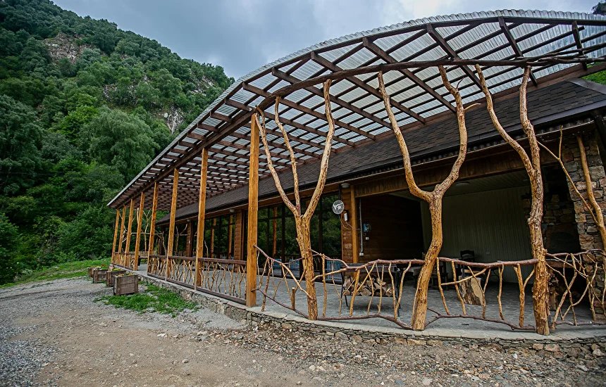 Hütte 3 Zimmer mit Blick Ekopark Dolina Narzanov Recreation center