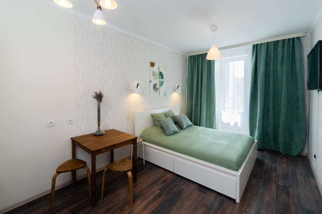 Standard Doppel Zimmer mit Balkon und mit Blick Fistashkovaya Studiya U Finskogo Zaliva Apartments