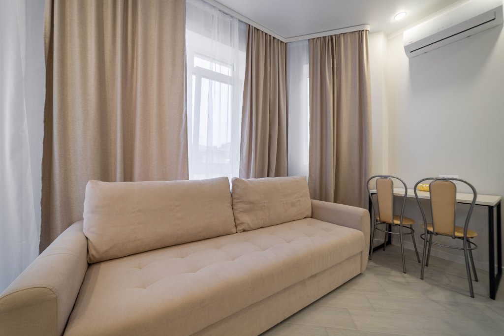 Doppel Apartment mit Balkon Deluxe Na Pribrezhnoy 23 Flat