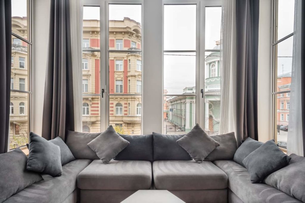 Двухместный люкс с красивым видом из окна Апарт-Отель F12 Apartments