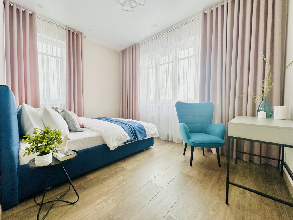 2 Bedrooms Business Apartment with view Kenigdeluxe Rybnaya Derevnya Apartments